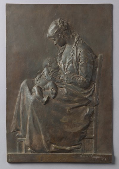 Mother and Child by Alexandre Charpentier
